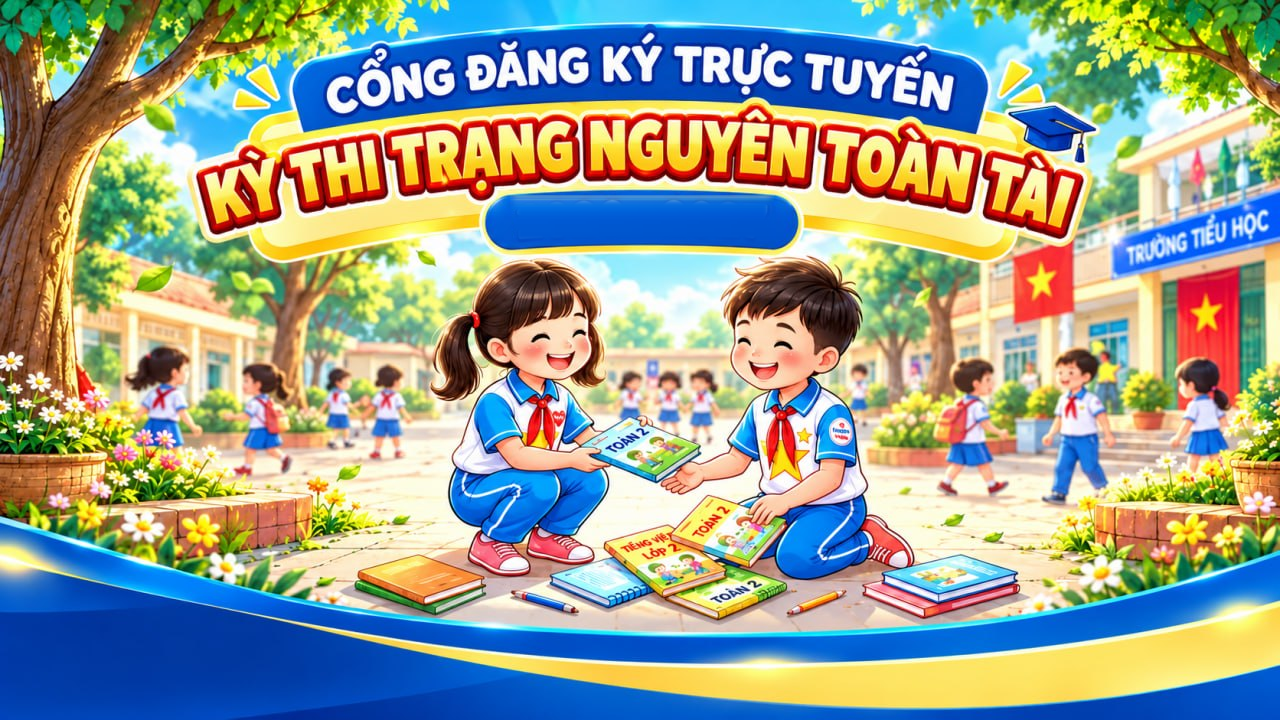 Cổng đăng ký trực tuyến Kỳ thi Trạng Nguyên Toàn Tài 2026–2027